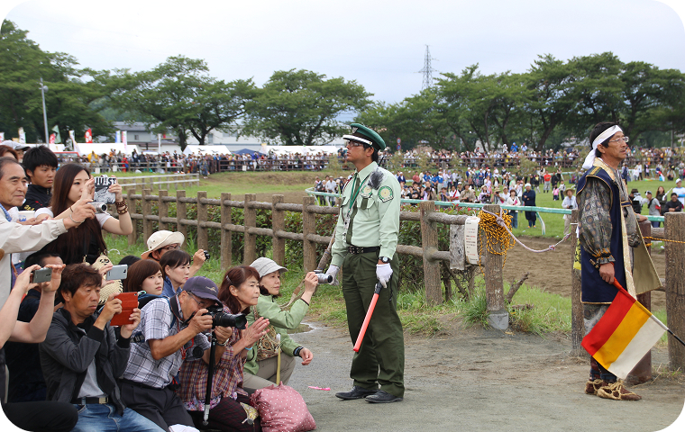 駐車場・イベント警備の様子1